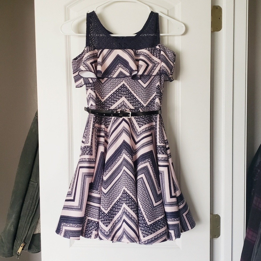 Girls Knit Works Scattered Dress